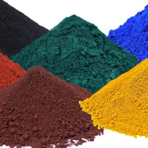 Anti-static bags for pigment powders