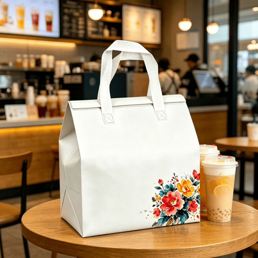 insulated tote bag for grocery delivery
