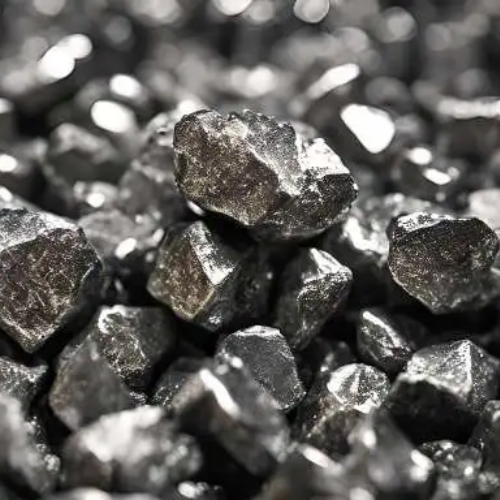 Silver ore in woven bags